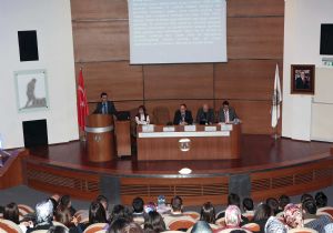 A.Ü'de Türk Kültürü Paneli